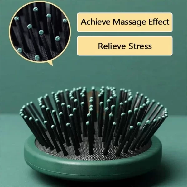 Large Hair Comb Brush Massage Anti Static 70° High Temperature Resistance Scalp - Image 3