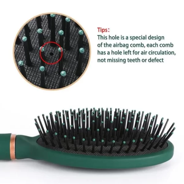 Large Hair Comb Brush Massage Anti Static 70° High Temperature Resistance Scalp - Image 5